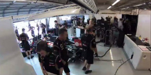 Video: Co se děje v garáži během závodního víkendu?