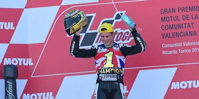 Danny Kent – šampion Moto3 pro rok 2015