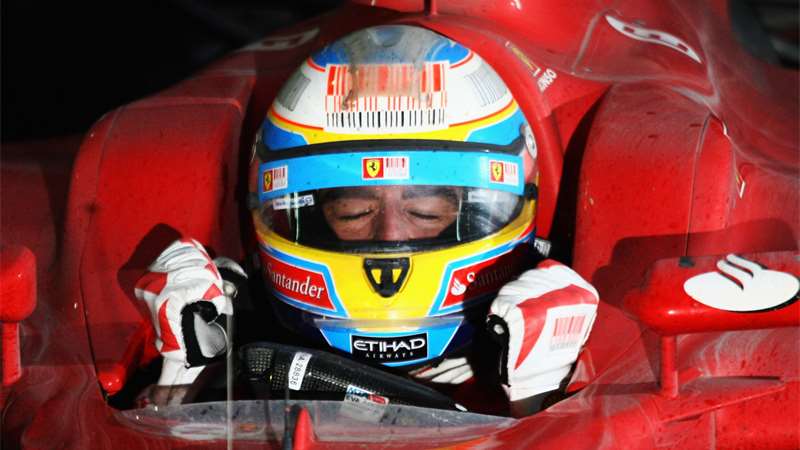 Korea 2010. Alonso vyhrál poté, co Mark Webber boural a Vettela potkaly technické problémy. Foto: Getty Images / Ker Robertson
