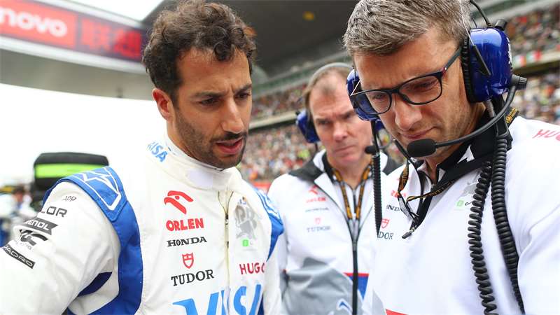 Ricciardo odjíždí z Číny s penalizací. V Miami ho čeká pokles na startu | Zdroj:  Getty Images / Peter Fox
